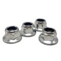 M10 M20 Stainless Steel Nylon Insert Hex Flange Lock Nut DIN6923